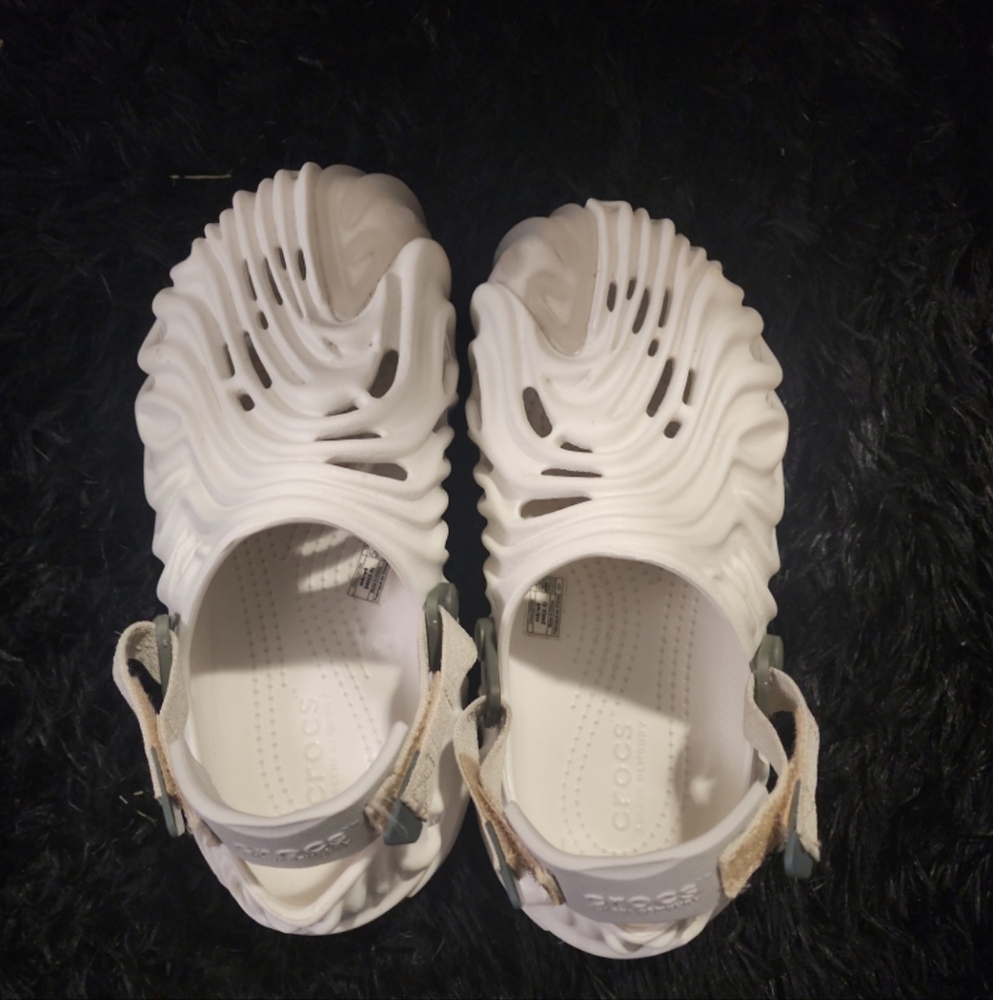 Salehe Bembury White Pollex Crocs